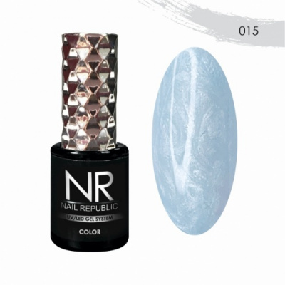 nail republic pearl print №015, жемчужный эффект, 10мл | для-ногтей.рф