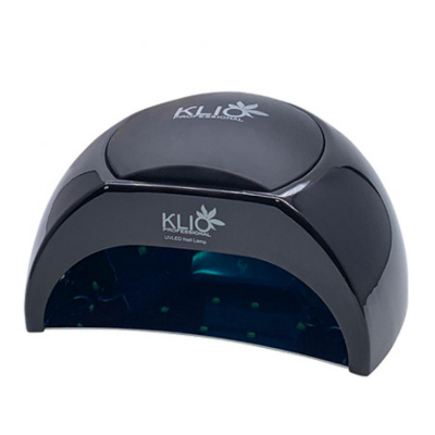 Klio UV/LED лампа, черная, с 3 подушками, 48 W для мастера маникюра