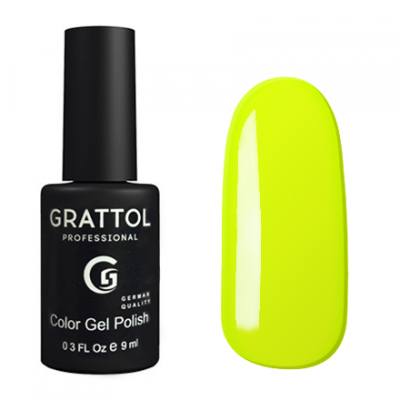 grattol color gel polish lemon gtc 036 | для-ногтей.рф