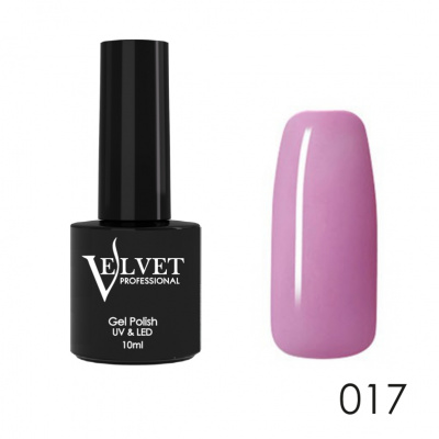 velvet гель-лак, основная коллекция №017, 10мл | для-ногтей.рф