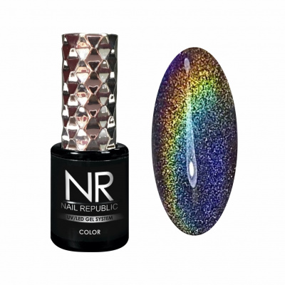 nail republic №070 wow meow, радужная кошка, призма, 10мл | для-ногтей.рф