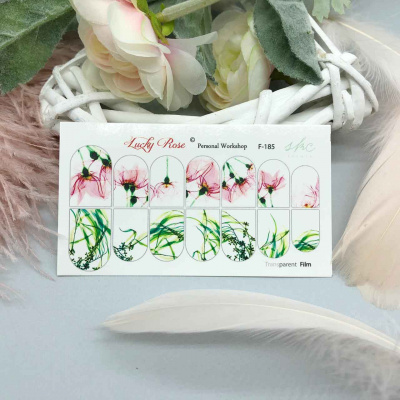 lucky rose f-185 | для-ногтей.рф