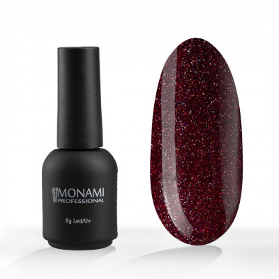 monami millennium red, гель-лак светоотражающий, 8гр | для-ногтей.рф
