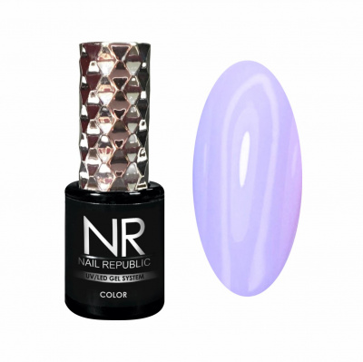 nail republic гель-лак №331, цветущая глициния, 10мл | для-ногтей.рф