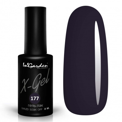 ingarden x-gel №177, 8 мл | для-ногтей.рф