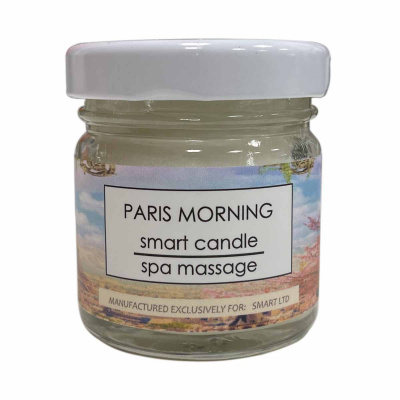 smart свеча умная для ухода за кожей, paris morning, 30 мл | для-ногтей.рф