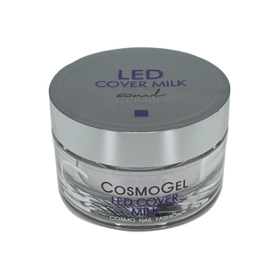 cosmolac led cover milk, гель молочный, 50мл | для-ногтей.рф
