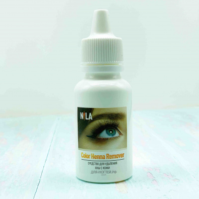 средство для удаления хны с кожи nila, 30 ml | для-ногтей.рф