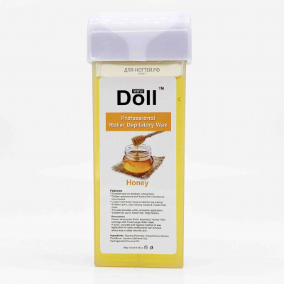 профессиональный воск для депиляции doll мед | для-ногтей.рф