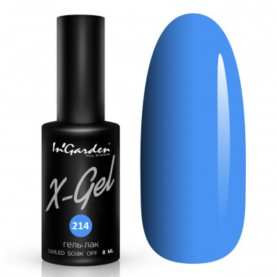 ingarden x-gel №214 гель-лак, 8 мл | для-ногтей.рф
