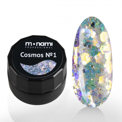 monami cosmos №001, гель-лак, 5мл  | для-ногтей.рф