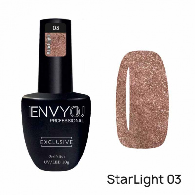 envy starlight, светоотражающий гель-лак №003, 10мл | для-ногтей.рф