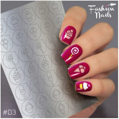 fashion nails deep design #3 | для-ногтей.рф