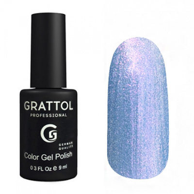 grattol color gel polish azure pearl gtc 160 | для-ногтей.рф