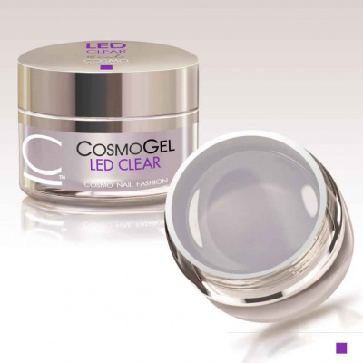 cosmolac clear gel, прозрачный однофазный гель, 15 гр | для-ногтей.рф