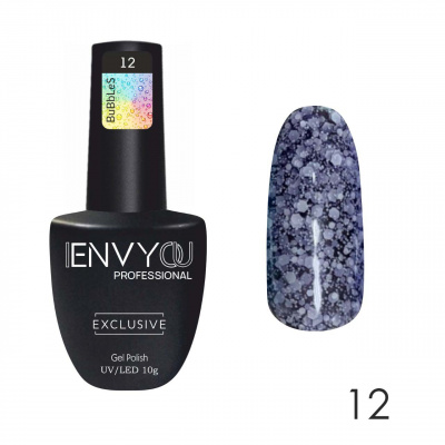 envy гель-лак коллекция bubbles №012, 10ml | для-ногтей.рф