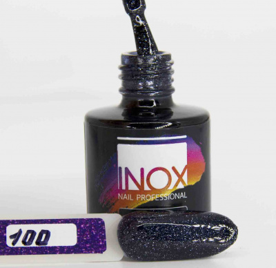 inox черный агат, 100, 8мл | для-ногтей.рф