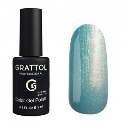 grattol color gel polish blue pearl gtc 123 | для-ногтей.рф