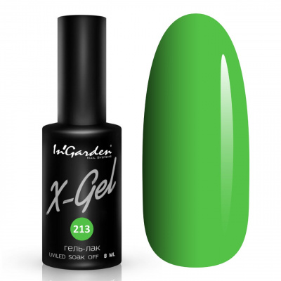 ingarden x-gel №213 гель-лак, 8 мл | для-ногтей.рф