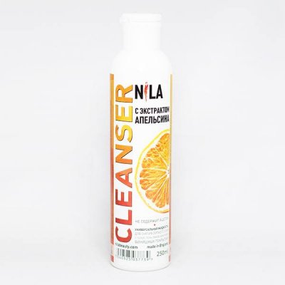 nila cleanser средство для снятия липкого слоя с экстрактом апельсина 250 мл | для-ногтей.рф