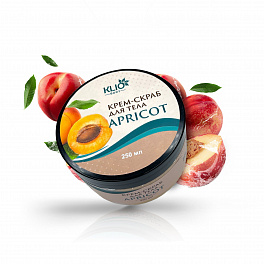 KLIO Body крем-скраб для тела APRICOT , 250мл