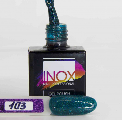 inox малахитовая шкатулка, 103, 8мл | для-ногтей.рф