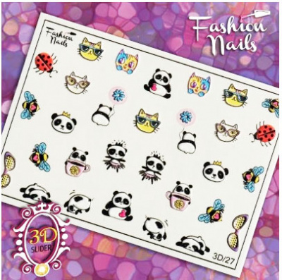fashion nails 3d/27 | для-ногтей.рф
