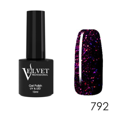 velvet professional №792, гель-лак, 10мл | для-ногтей.рф