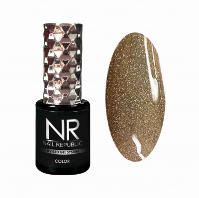 nail republic flash, светоотражающий гель-лак №003, 10мл | для-ногтей.рф