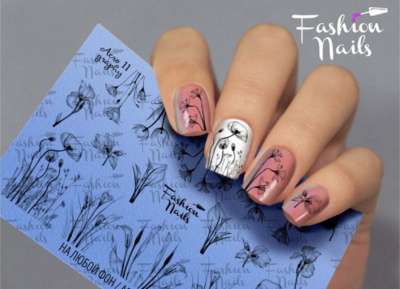 fashion nails aerography 11 | для-ногтей.рф