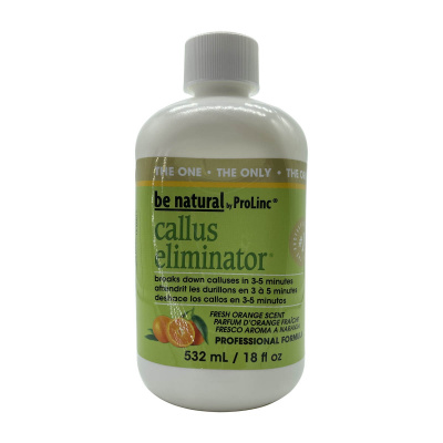 be natural callus eliminator, средство для удаления натоптышей с запахом апельсина, 532 мл | для-ногтей.рф