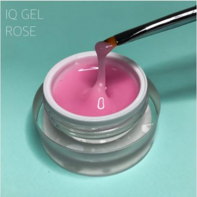 klio iq uv/led гель rose, 15g | для-ногтей.рф