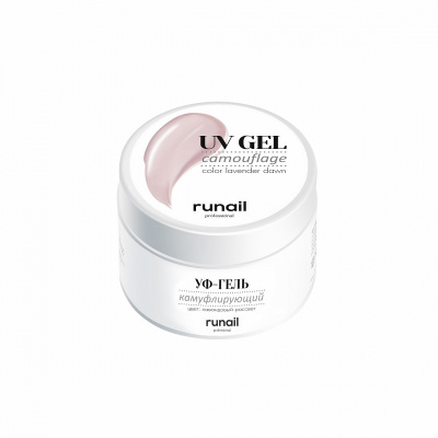 runail однофазный, лавандовый рассвет, уф-гель 4067, 15 г | для-ногтей.рф
