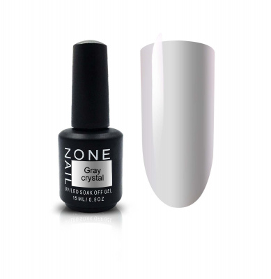 камуфлирующий гель-лак onenail grey crystal 15ml | для-ногтей.рф