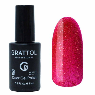 grattol bright neon, светоотражающий №005, 9мл | для-ногтей.рф