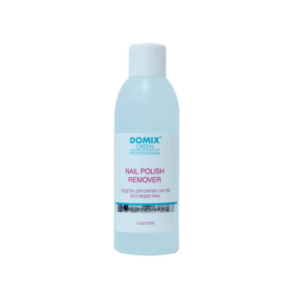 domix nail polish remover, для снятия гель-лака, 200мл | для-ногтей.рф