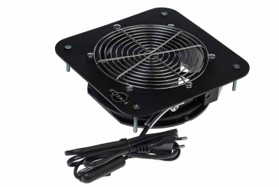 Cosmos V2 compact black, пылесос встраиваемый для маникюра, вытяжка, черный для мастера маникюра