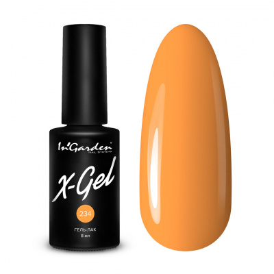ingarden x-gel №234, гель-лак, 8 мл | для-ногтей.рф