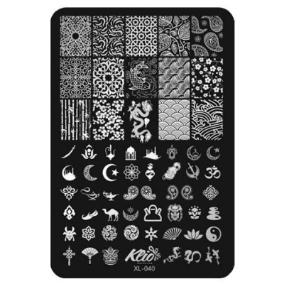 пластина klio xl-040 | для-ногтей.рф