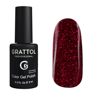 grattol color gel polish ruby gtru03 | для-ногтей.рф