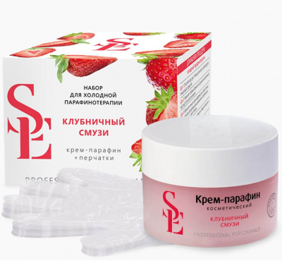 start epil крем-парафин клубничный смузи 150 мл. | для-ногтей.рф