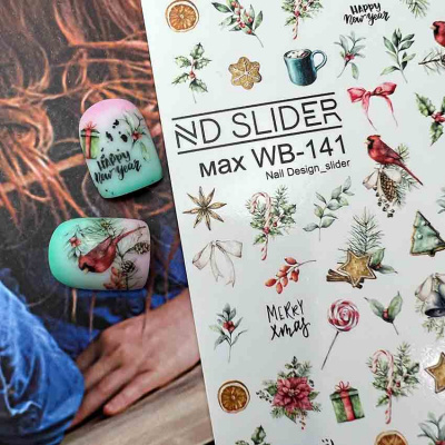 nd slider слайдер-дизайн для ногтей max wb-141 | для-ногтей.рф