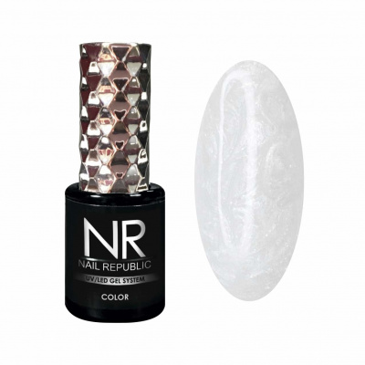 nail republic pearl print №010, жемчужный эффект, 10мл | для-ногтей.рф