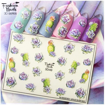 fashion nails 3d/49 | для-ногтей.рф