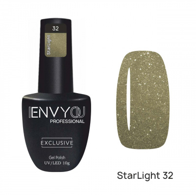 envy starlight, №032 светоотражающий гель-лак, 10мл | для-ногтей.рф