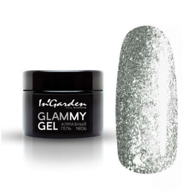 алмазный гель ingarden glammy 06  | для-ногтей.рф