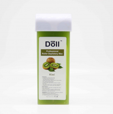 профессиональный воск для депиляции doll, kiwi | для-ногтей.рф