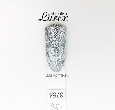 runail lurex (серебро), 5 г №3754 | для-ногтей.рф