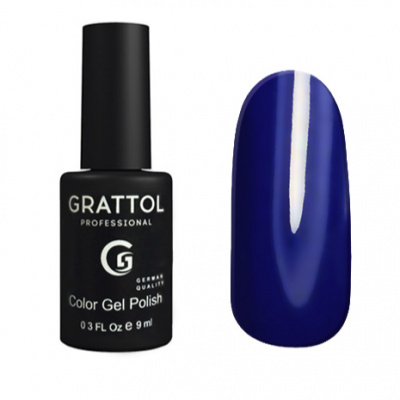 grattol color gel polish uitra blue gtс 096 | для-ногтей.рф