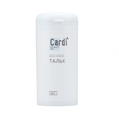 runail, тальк для депиляции cardi, 50гр | для-ногтей.рф